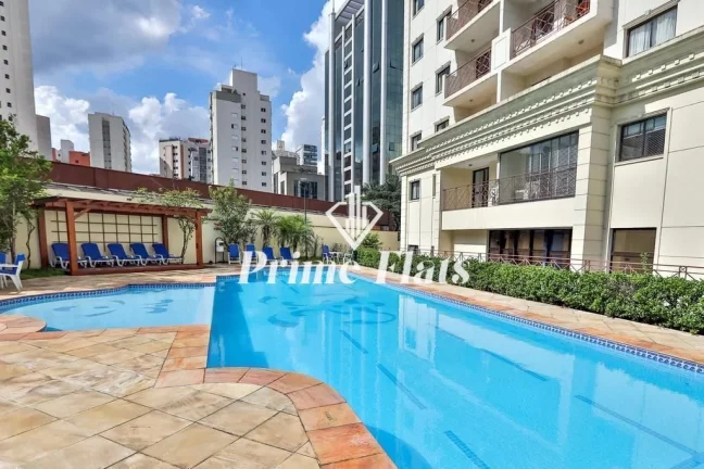 Imagem Flat disponível para locação no Quality Suítes Long Stay Vila Olímpia, com 52m², 2 dormitórios e 1 vaga
