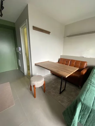 Imagem Apartamento à venda ou locação em Pinheiros, São Paulo-SP: 1 quarto, 1 sala, 1 banheiro, 25m²