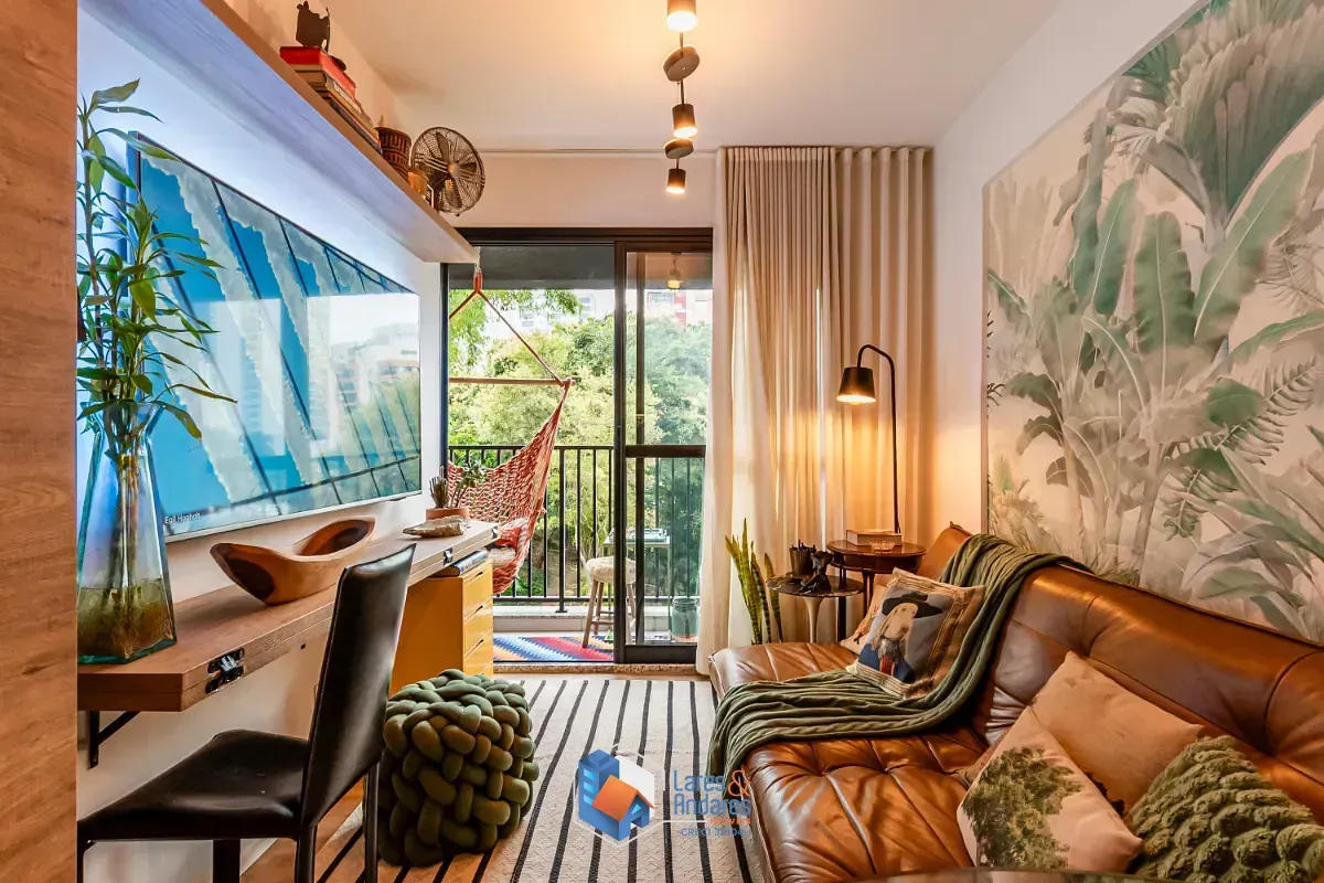 Foto do imóvel Apartamento para venda em Pinheiros com 1 quarto, sendo 1 suíte, 32m² em Rua João Moura