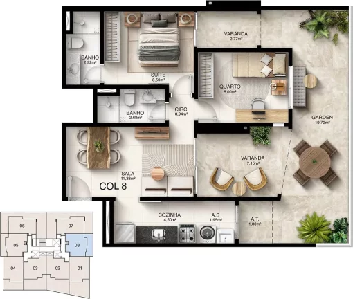 Imagem APARTAMENTO RESIDENCIAL em Vila Velha - ES, Jockey de Itaparica