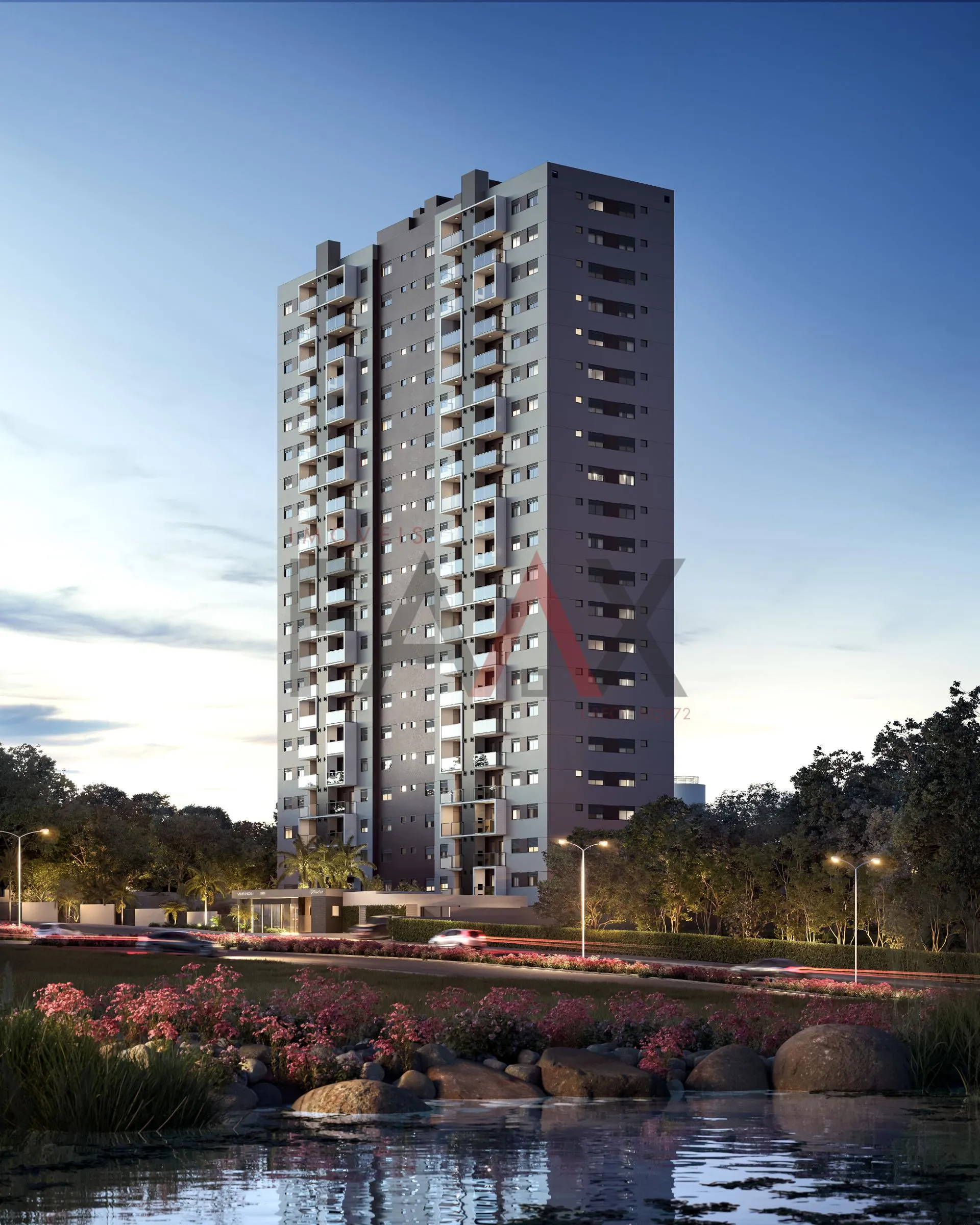 Foto do imóvel Residencial VisiOn com 2 e 3 quartos na cidade dos lagos em Guarapuava - PR