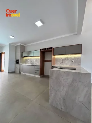 Imagem Imperdível oportunidade de adquirir casa em condomínio na Reserva Imperial, Ribeirão Preto-SP! 3 quartos, 3 suítes, 2 salas, 4 banheiros, 4 vagas de garagem e 151,50 m² de área. Visite agora! Quer Imóvel Negócios Imobiliários!