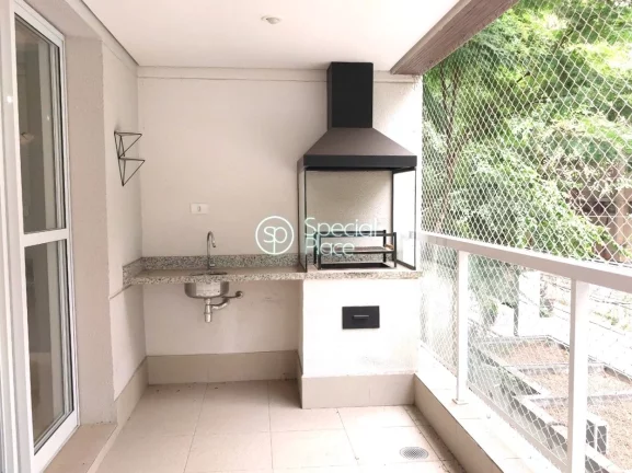 Imagem Ótimo apartamento à venda no Real Parque, com varanda gourmet - 120m² de área útil - Living amp...