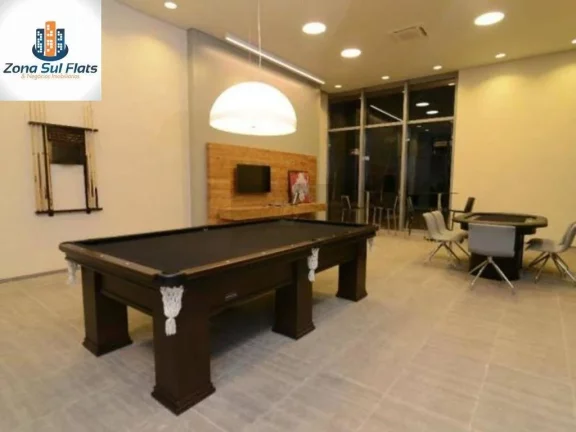 Imagem Apartamento Alto Padrão para Venda ou Locação na Vila Nova Conceição Com 1 Suíte e 2 Vagas