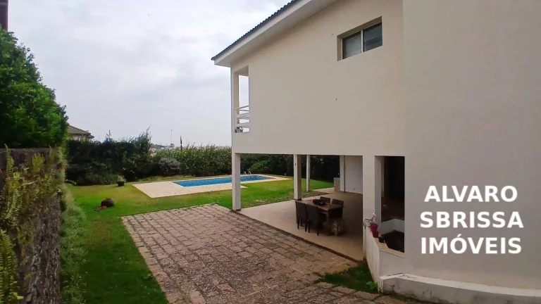 Imagem Belíssima casa com 4 dormitórios para alugar, 350 m² por R$ 9.000/mês - Condomínio Campos de Santo Antônio - Itu/SP
