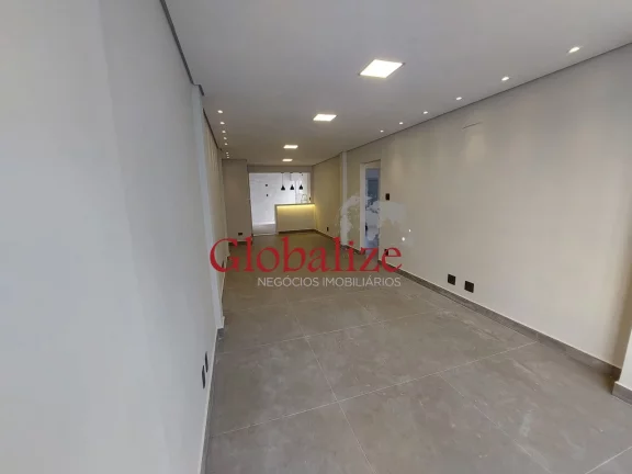Imagem Apartamento à venda com 85m², 2 quartos, 1 suíte, vista mar por R$669.000,00 no José Menino em Santos