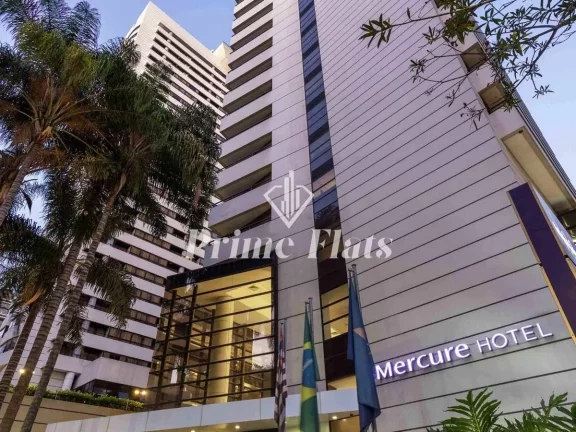 Imagem Flat disponível para locação no Mercure São Paulo Grand Plaza Paulista Hotel na Paraíso, com 30m², 1 dormitório e 1 vaga