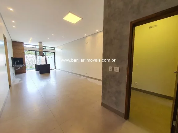 Imagem Linda Casa Térrea à Venda em Condomínio de Luxo em Ribeirão Preto-SP, no Bairro Villa Romana II: 3 Quartos, 3 Suítes, 2 Salas, 5 Banheiros, 4 Vagas, 191m². Venha Conhecer!