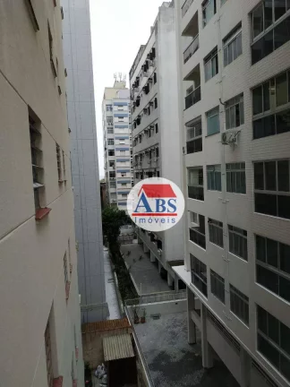 Imagem Apartamento com 2 dormitórios à venda, 87 m² por R$ 422.000 - Boqueirão - Santos/SP a uma quadra da praia