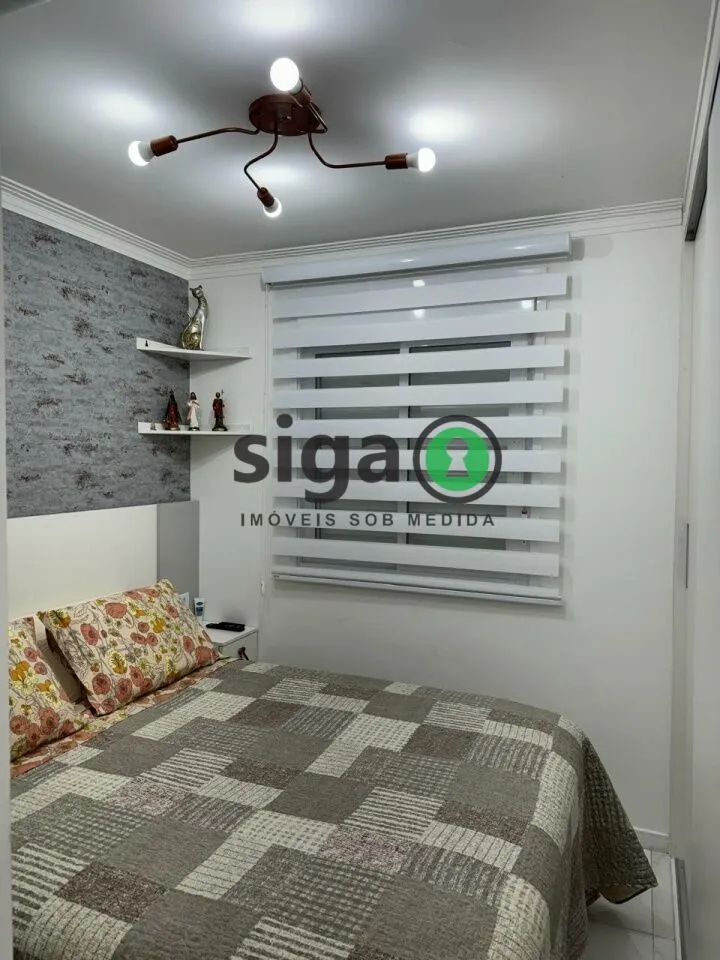 Imagem Apartamento á venda 60m² com 2 dormitórios sendo 1 suíte, localizado na Chácara Santo Antônio/SP