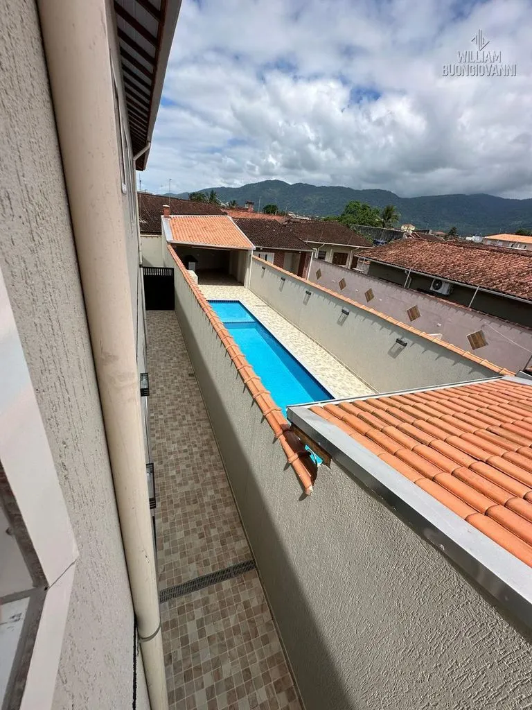 Imagem Casa em Condomínio, 2 dorm, 1 suíte, 1 vaga, Piscina 260m da Praia Jardim Real