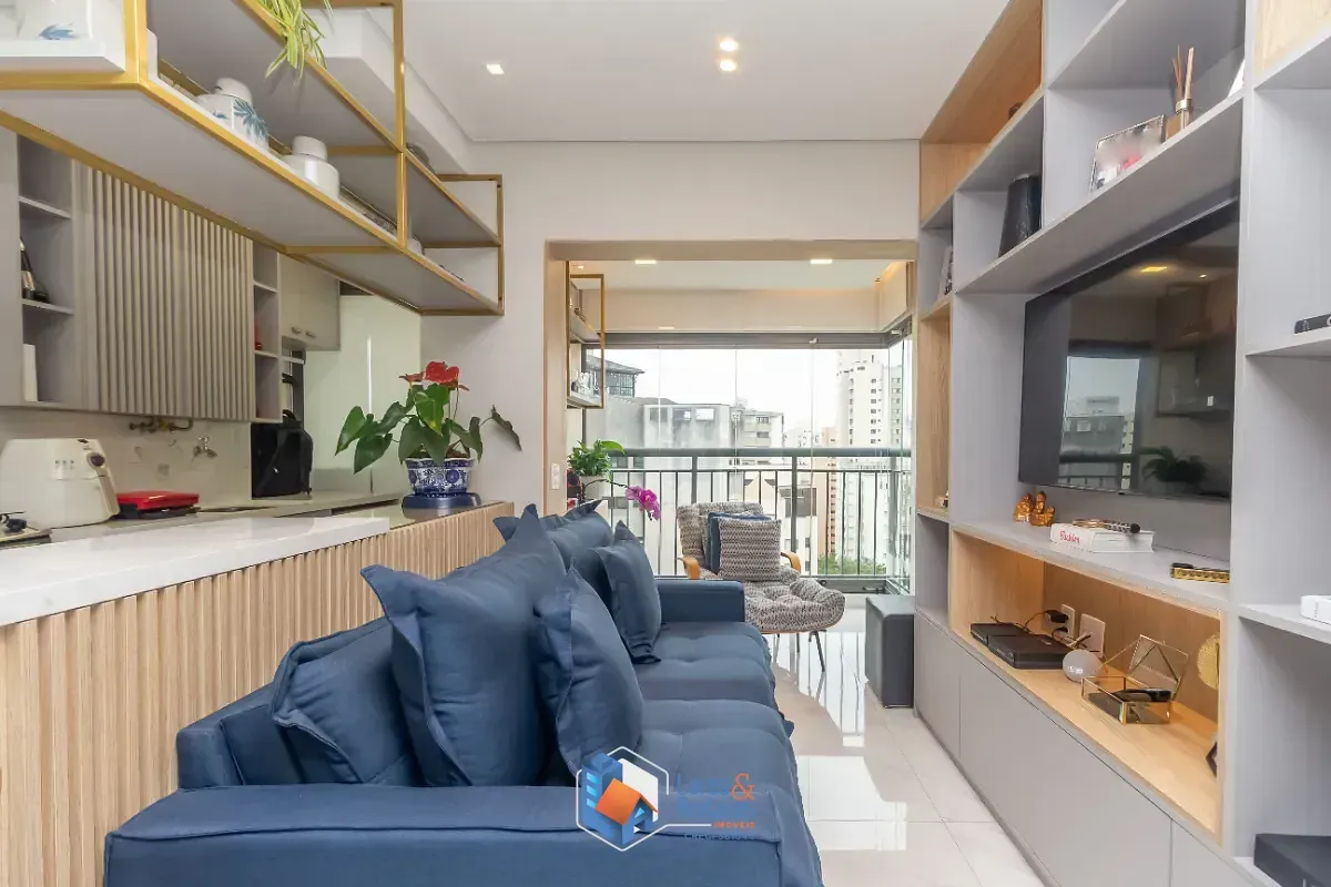 Imagem Apartamento para venda em Moema com 2 quartos, sendo 1 suíte, 54m²