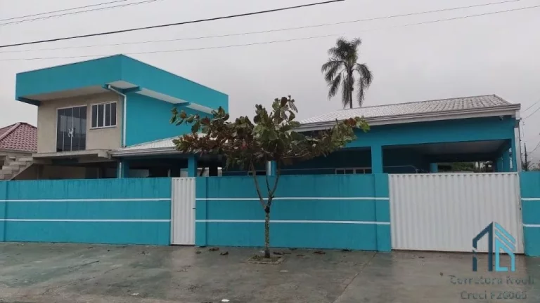 Imagem (PERMUTA) Casa 05 quartos c/suíte, piscina, Balneário Riviera em Matinho PR