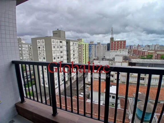 Imagem Apartamento 01 dormitório sendo suíte com vaga e elevador na Aparecida em Santos R$ 435.000,00