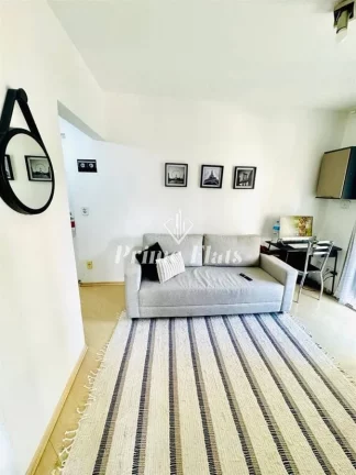 Imagem Flat disponível para locação no Residence Plaza Concorde na Bela Vista, com 42m², 1 dormitório e 1 vaga de garagem