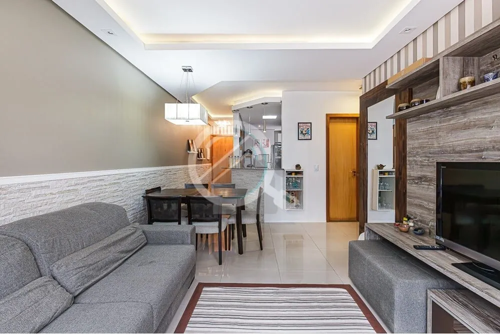 Imagem Apartamento mobiliado, 2 dormitórios, 1 suíte, churrasqueira, vaga dupla. Localizado no bairro Pet...