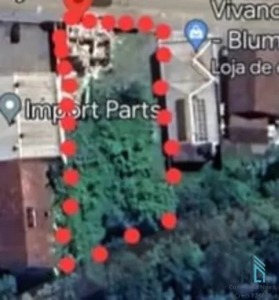Terreno ótima localização próximo a todo tipo de comércio no Bairro Vorstadt em Blumenau SC