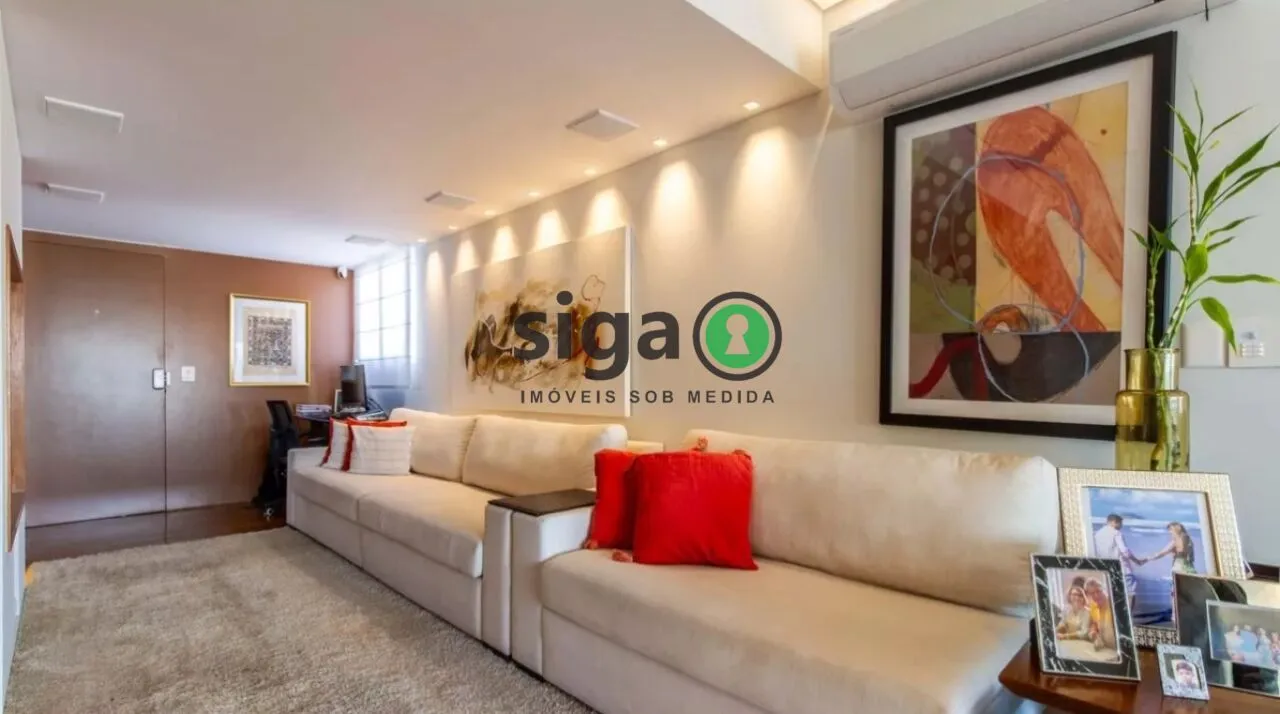 Imagem Apartamento à Venda no Brooklin - 131m² - 3 Suítes - 3 Vagas - Lazer Completo