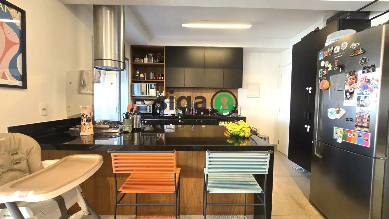 Imagem Brooklin | 105 m² - 2 dormitórios sendo 2 Suítes - Varanda Gourmet - Pronto para Morar