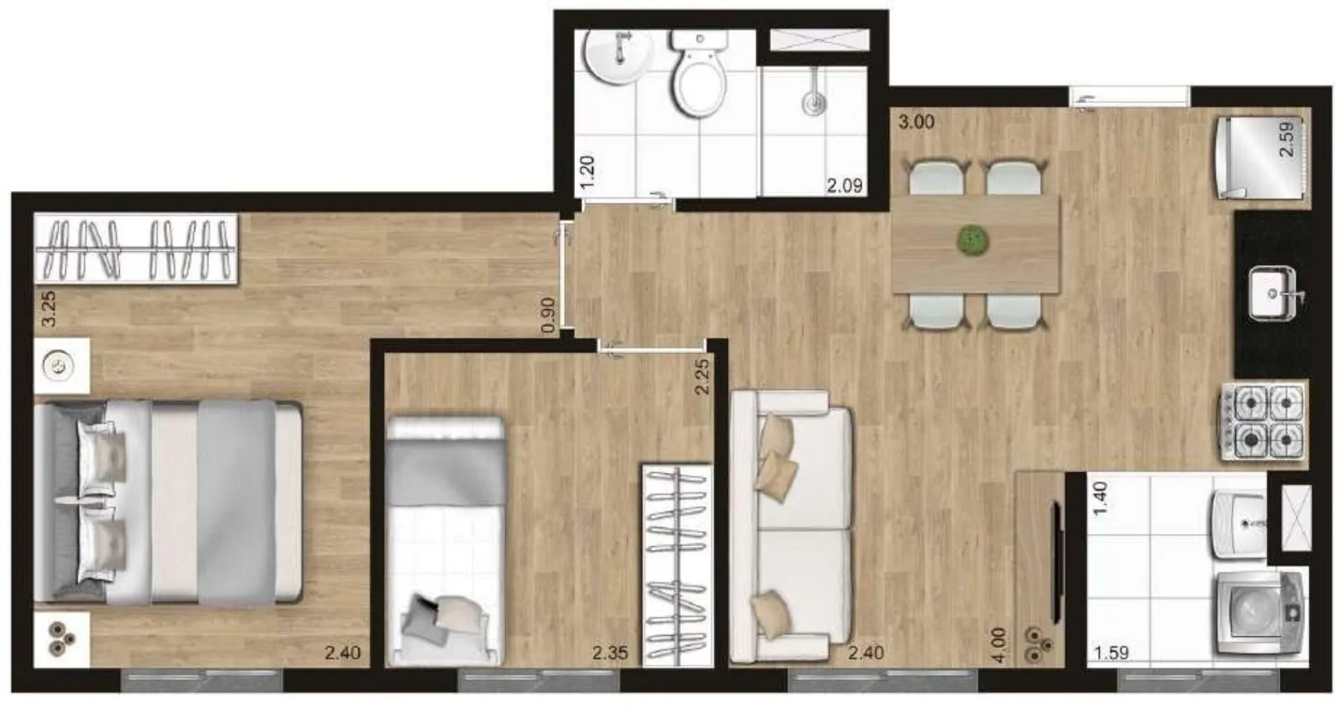 Imagem Comprar apartamento com 2 quartos em Freguesia do Ó São Paulo SP