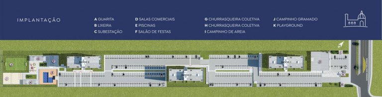 Imagem Apartamento com 2 Quartos à Venda, 53 m² em Santa Augusta - Criciúma