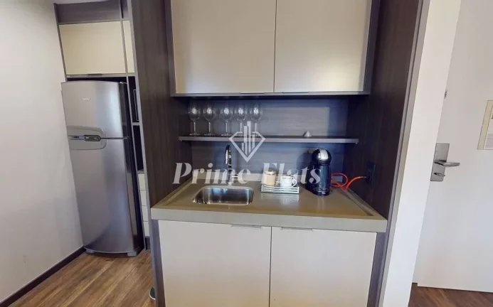 Imagem Flat disponível para venda no Clarion Faria Lima, com 55m², 1 dormitório e 2 vagas