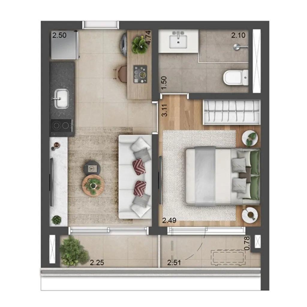 Imagem APARTAMENTO RESIDENCIAL em São Paulo - SP, Moema