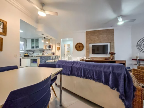 Imagem Apartamento para locação Anual, com 3 dormitórios 2 suítes 117m² - Riviera de São Lourenço Bertioga SP