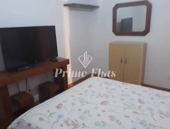 Imagem Flat disponível para venda no Condomínio Prive Cidade Jardim, com 55m², 1 dormitório e 1 vaga de garagem