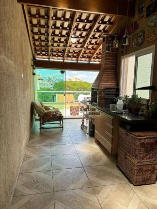 Imagem Cobertura com 2 dormitórios à venda, 80 m² por R$ 385.000,00 - Vila Linda - Santo André/SP
