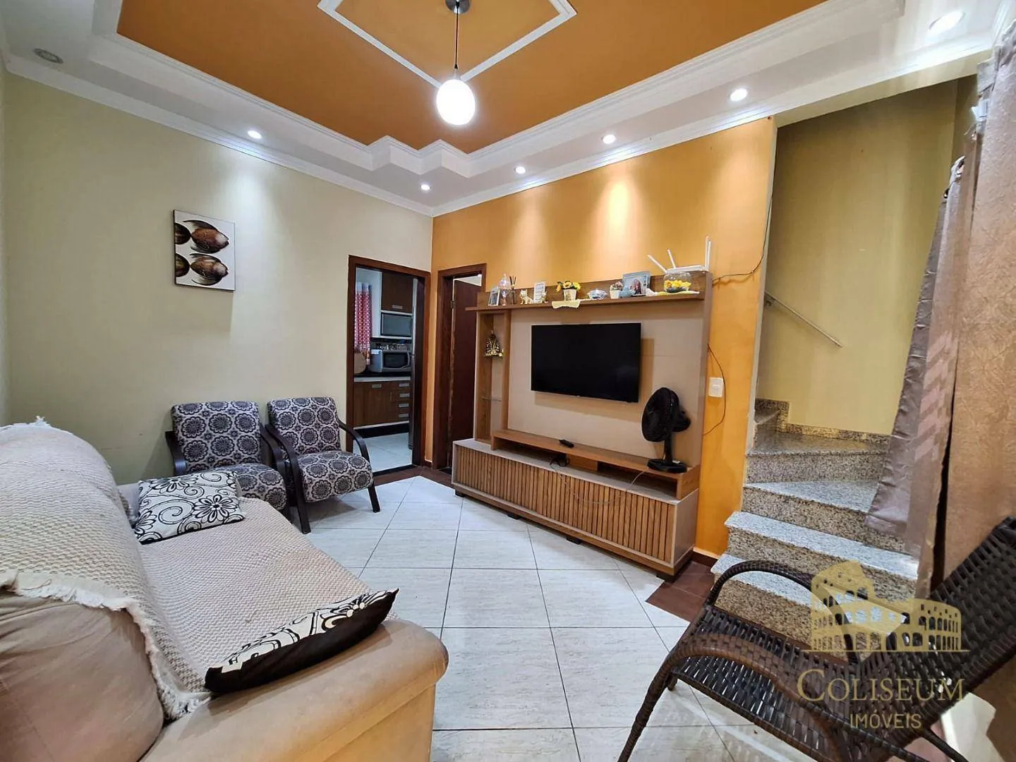 Foto do imóvel Casa com 2 dormitórios à venda, 68 m² por R$ 530.000,00 - Vila Assunção - Praia Grande/SP