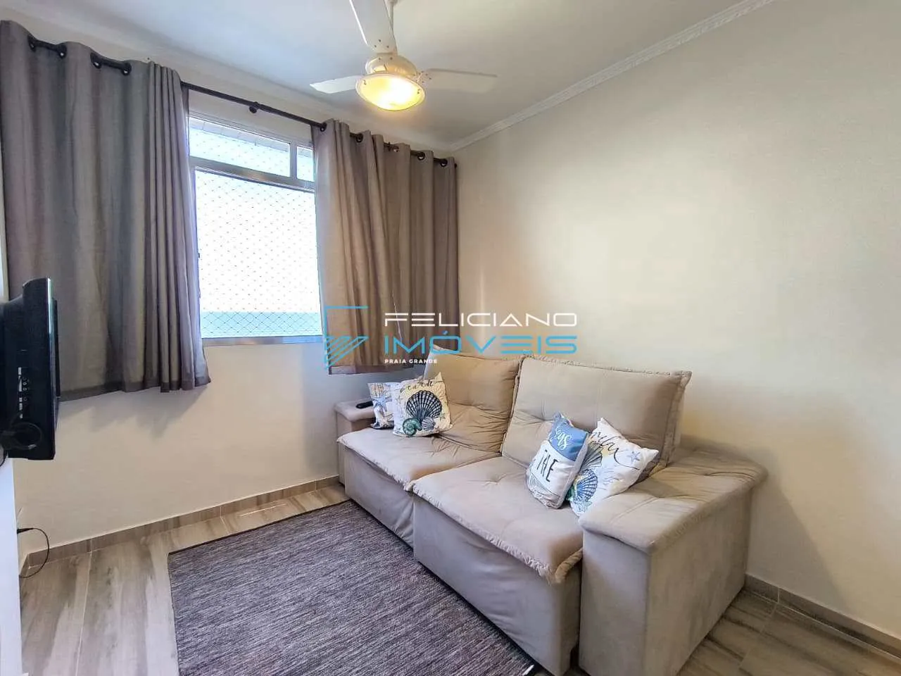 Imagem Apartamento com 2 quartos, Guilhermina, Praia Grande - R$ 555 mil, Cod: 7465