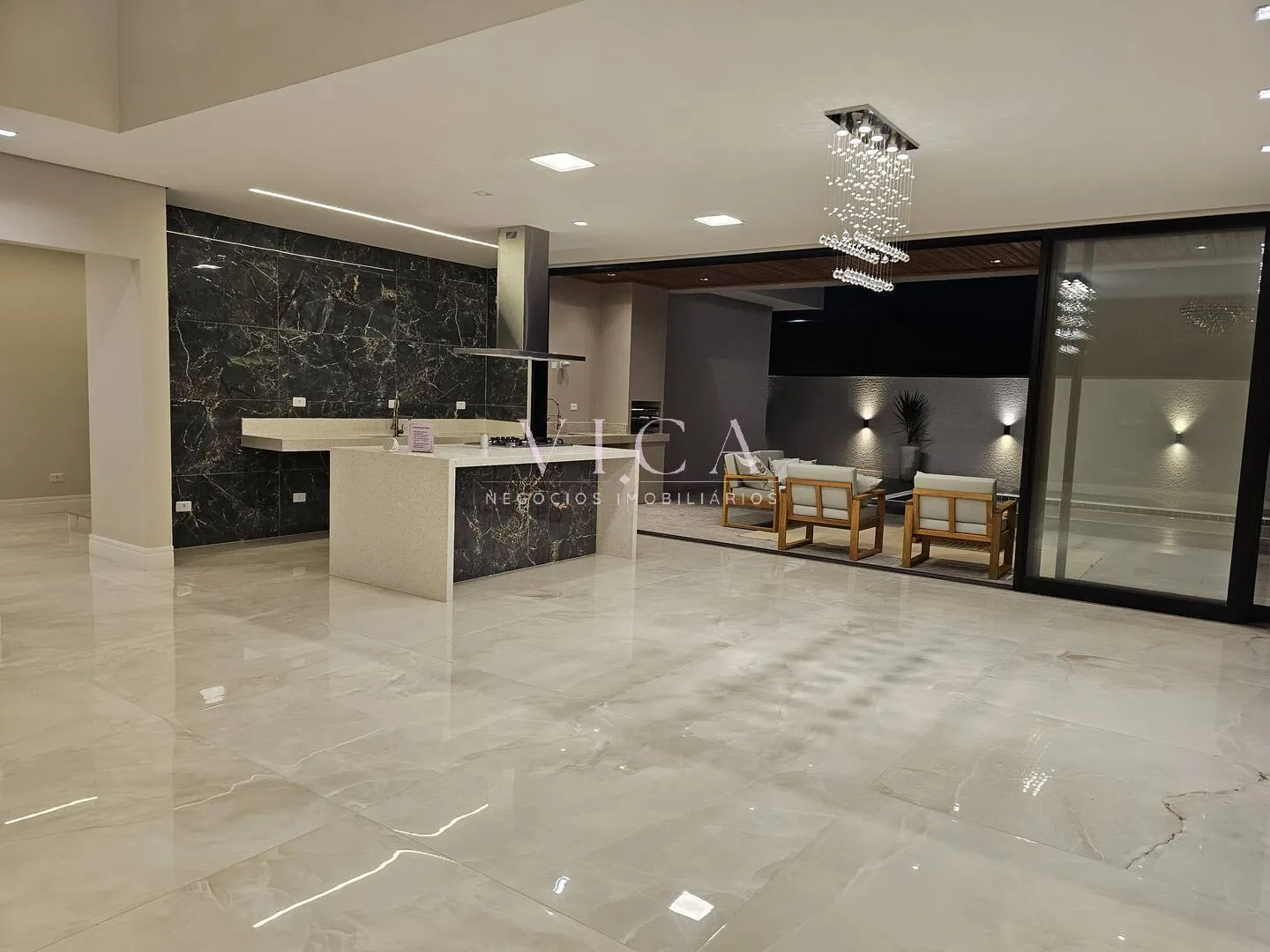 Imagem Villas do Jaguari | Casa 330m² com Alexa, Energia Solar e 4 Suítes