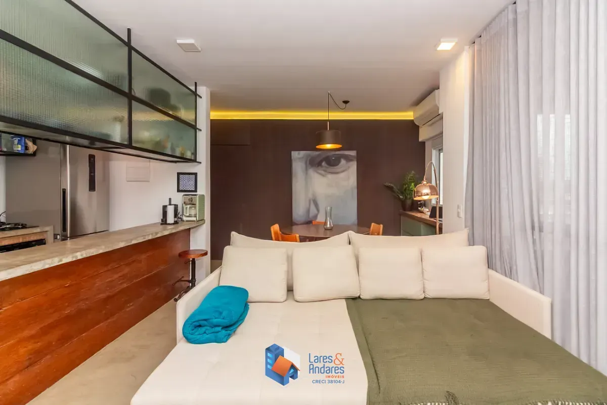 Imagem Apartamento para venda em Vila Madalena com 1 quarto, sendo 1 suíte, 60m²
