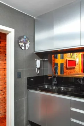 Imagem Apartamento para venda no Itaim Bibi, 2 quartos sendo 1 suite,1 vaga de garagem.