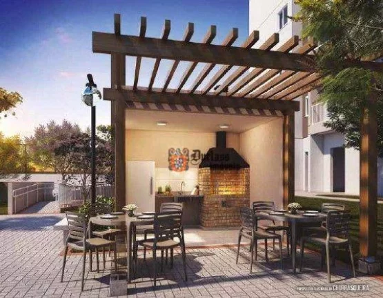 Imagem Apartamento com 2 dormitórios à venda, 37 m² por R$ 252.600,00 - Paraíso do Morumbi - São Paulo/SP