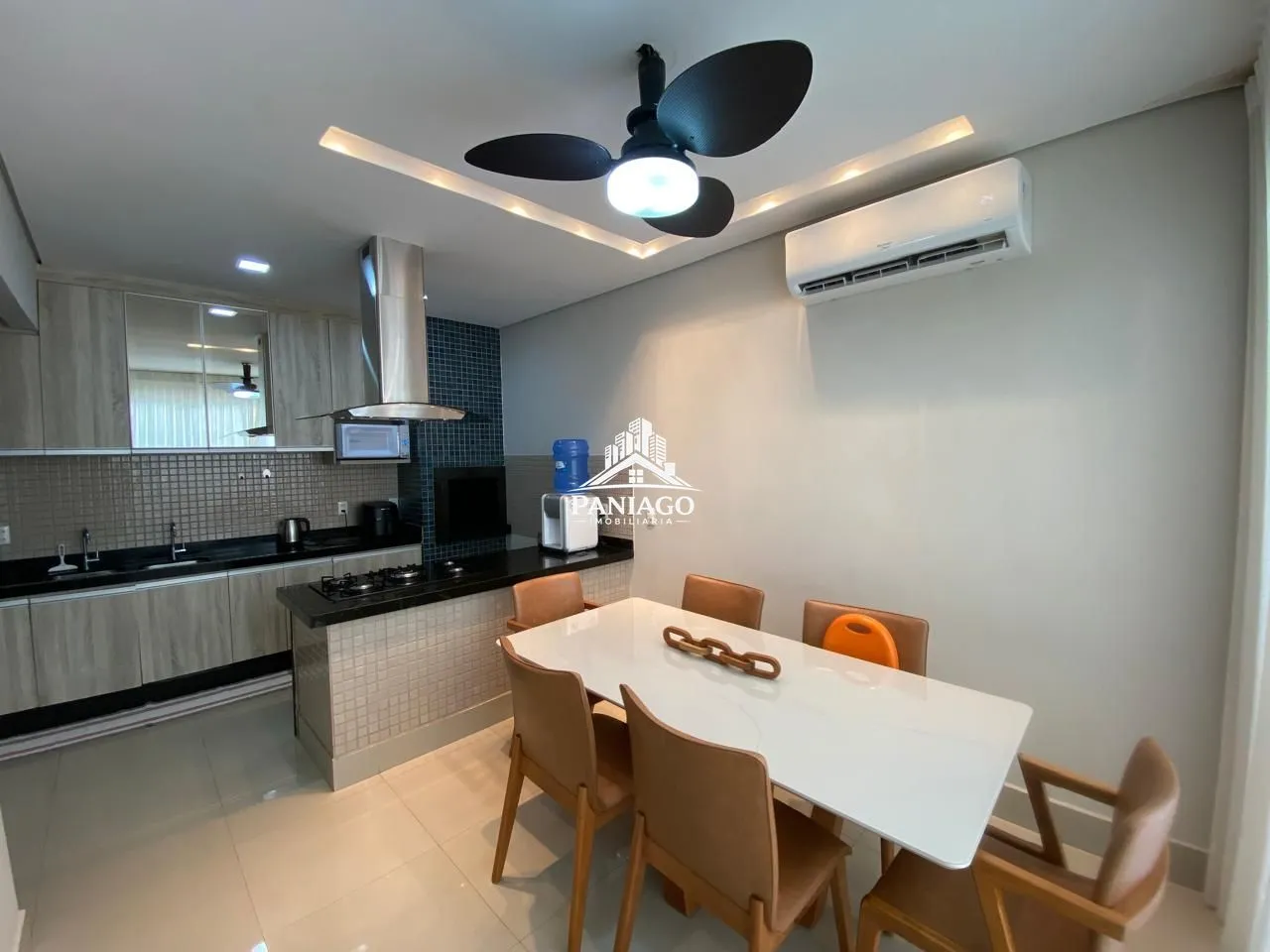 Imagem Casa 3 quartos, planejados, energia solar, condomínio Villa di Capri