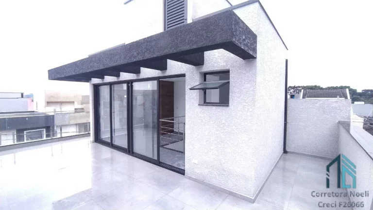 Imagem Sobrado a venda, novo com terraço, ótimo acabamento 03 quartos c/suíte, no Pinheirinho em Curitiba PR