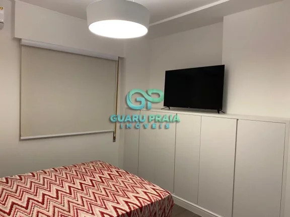 Imagem 3 dormitórios sendo 1 suíte, 3 banheiros, cozinha integrada com sala ampla, para 2 ambientes com sacada, finamente mobiliado.