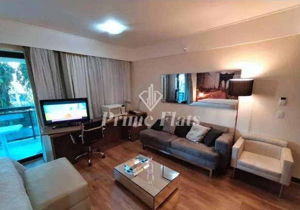 Imagem Flat disponível para venda no Meliá Ibirapuera, com 35m², 1 dormitório e 1 vaga