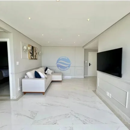 Imagem Apartamento para venda na orla de Santos com vista mar