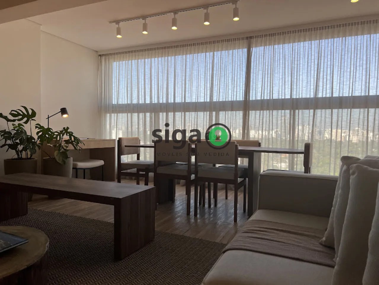Imagem Apto Mobiliado com 66m² para locação em Pinheiros com 1 suite e 1 vaga