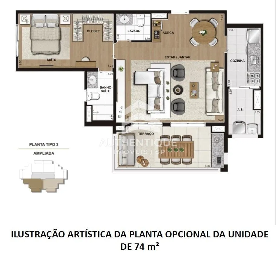 Imagem EASY TATUAPÉ - Apartamento no bairro Tatuapé a venda