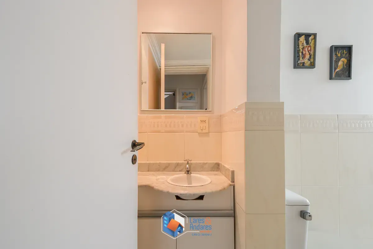 Imagem Apartamento para venda em Paraíso com 3 quartos, sendo 2 suítes, 154m²