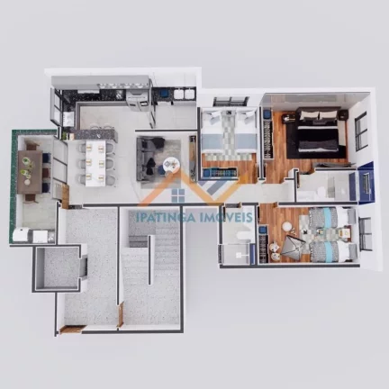 Imagem Apartamento em ótima localização no bairro Iguaçu em Ipatinga