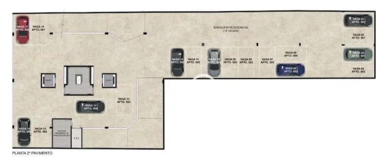 Imagem Apartamento com 1 quarto à venda, 56 m² - Santa Efigênia - Belo Horizonte/MG