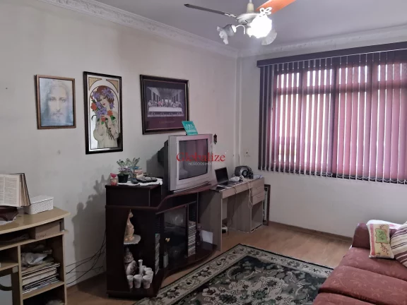 Imagem Apartamento a venda em Santos no bairro da Aparecida de 2 dormitórios no primeiro andar de frente com uma vaga de garagem por R$ 426.000,00