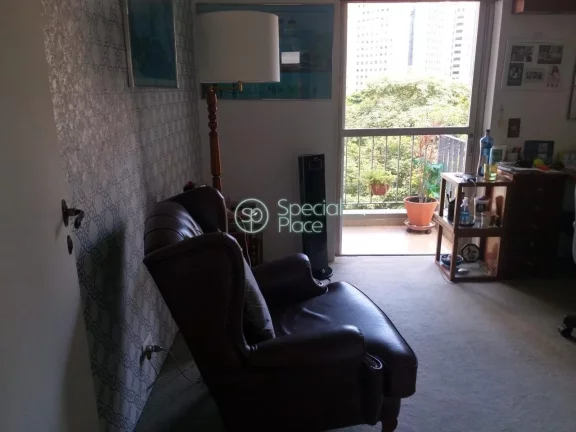 Imagem Ótimo apartamento em Moema ?Moema Índios - Área: 168,00m² - Living com amplo terraço - Sala de ...