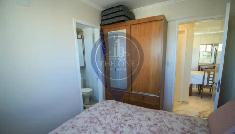 Imagem Apartamento à venda em São Paulo-SP, bairro Quarta Parada: 2 quartos, 1 suíte, 1 sala, 2 banheiros, 1 vaga, 55m².