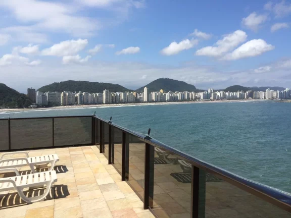 Imagem Apartamento com 4 dormitórios à venda, 251 m² - Guarujá - Guarujá/SP